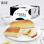 【第二件0元】味出道千层手撕面包800g
