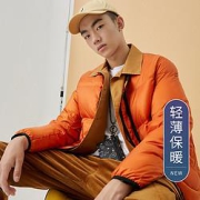 SELECTED思莱德男士白鸭绒羽绒服420412019F12