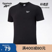 Reebok锐步GR8486男女款圆领短袖T恤