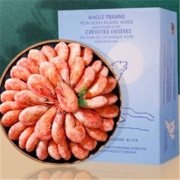 PLUS会员：渔游记 北极腹籽甜虾 2kg