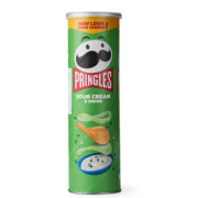 PLUS会员！Pringles 品客 酸乳酪洋葱味 薯片 134g
