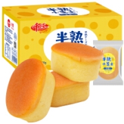 京喜app：零趣 千丝半熟小芝士蛋糕点心 400g