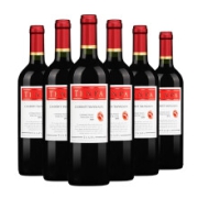 智利中央山谷原装原瓶进口干红 750ml*6瓶