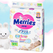 24日12点！Kao 花王 Merries 妙而舒 超薄透气婴儿纸尿裤S82片