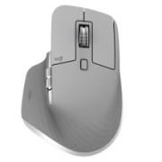 Logitech 罗技 MX Master 3 2.4G蓝牙 优联 双模无线鼠标 4000DPI 科技灰