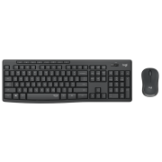 罗技 （Logitech）MK295无线轻音键鼠套装-黑色