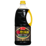 鲁花 调味品 全黑豆酱油1.98L*5件