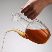容山堂仿宋玻璃手执壶500ml