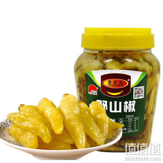 张氏记野山椒1.15kg泡椒