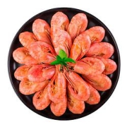 有券的上：Seamix禧美海产加拿大熟冻北极甜虾1kg