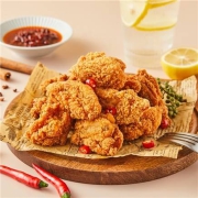 PLUS会员：圣农 脆皮炸鸡 原味 250g*3件