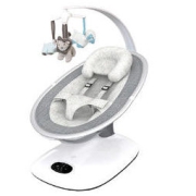 babyboat 贝舟 R2婴儿电动摇椅 标准款静谧灰