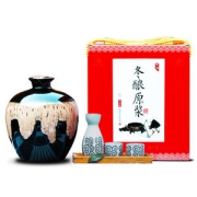 抱龙山 十八年陈 半甜型冬酿绍兴黄酒 5斤坛装