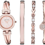 附实物图！ANNE KLEIN AK/3284 女款时装腕表+手镯套装   到手238.19元