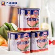 中华老字号 上海梅林 午餐肉罐头 340g*3罐