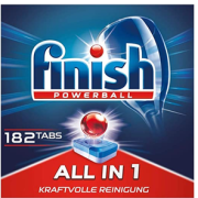 Finish 亮碟 All in 1 全效洗碗块 182块巨量  到手129.73元