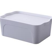 非凡家品塑料有盖收纳箱（27.5*17.8*10.5cm)