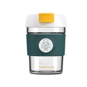 京东京造XWanVita单层咖啡杯365ml孔雀绿
