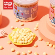 【可签到】华亨奶香小馒头辅食果蔬零食*2罐