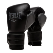 EVERLAST Powerlock 2R拳击手套男女成人专业训练沙袋拳套散打泰拳格斗搏击艾华朗P00002289 黑色 12OZ