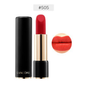 20点、黑卡会员！LANCOME 兰蔻 菁纯丝绒雾面唇膏 505 3.4克