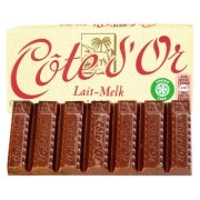 克特多金象（Cote d\x27Or）牛奶巧克力 欧洲进口 糖果儿童休闲零食礼物排块装150g\/排 牛奶巧克力