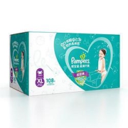 PLUS会员：Pampers帮宝适绿帮拉拉裤XL108片