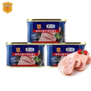 中粮 梅林火腿午餐肉罐头 开盖即食 火锅搭档  198g*3罐