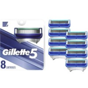 Prime会员：Gillette 吉列 男士 Gillette5 剃须刀替换装（8件装） 87.84元包邮含税