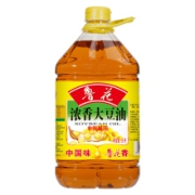 京东超市鲁花 食用油 非转基因 大豆油 5L