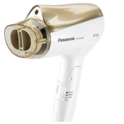 松下（Panasonic） 电吹风机家用负离子滋润养发1600W  EH-WNE5D 快干风嘴 扩散风嘴