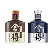 88VIP：舍得品味得组合52度浓香型白酒500ml*2瓶装