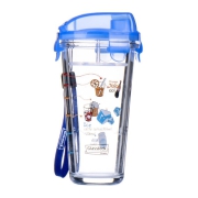 京东极速版：Glasslock 三光云彩 Flat Shaker系列 PC318 玻璃杯 450ml