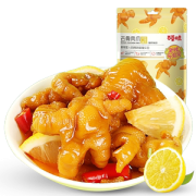 百草味 柠檬酸辣味 即食无骨鸡爪 135g*2件
