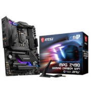 MSI 微星 MPG Z490 GAMING CARBON WiFi 暗黑板