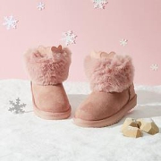 balabala巴拉巴拉女童雪地靴