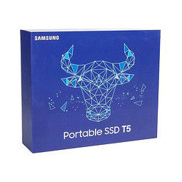 SAMSUNG 三星 T5 USB 3.1移动固态硬盘 1TB Type-c 玄英黑 牛年定制款