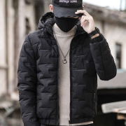 PLUS会员：俞兆林 男士加厚羽绒棉内胆棉衣 黑色 XL