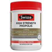 PLUS会员：Swisse斯维诗高浓度蜂胶胶囊300粒