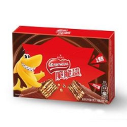 PLUS会员：Nestlé雀巢脆脆鲨巧克力味威化饼干4条装50g