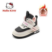 Hello Kitty 凯蒂猫 儿童加绒雪地靴