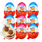健达奇趣蛋男女混合版12粒24粒牛奶巧克力出奇蛋惊喜儿童零食礼物糖果玩具趣趣蛋 奇趣蛋12粒 男女混合版