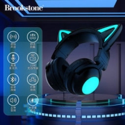 Brookstone 猫耳耳机 头戴式耳机