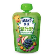Heinz 亨氏 乐维滋系列 果泥 3段 苹果蓝莓紫胡萝卜紫薯味 120g