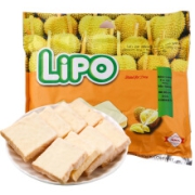 京东超市越南进口 Lipo榴莲味面包干300g/袋 自营 零食大礼包 饼干