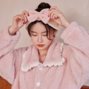 棉籽壳  加绒加厚珊瑚绒家居服 睡衣套装