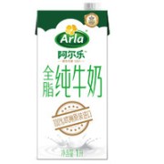 88VIP：Arla 爱氏晨曦 阿尔乐 全脂纯牛奶 1L 单盒装