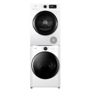 Midea 美的 MG100V70WD5+MH100VTH707WY-T05S 洗衣机烘干套装