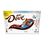 88VIP：Dove 德芙 榛仁葡萄干巧克力 243g*5件