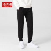 浩缘朋 保暖羽绒裤 外穿白鹅绒修身运动长裤